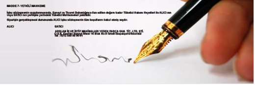 Ferpax Satış Sözleşmesi